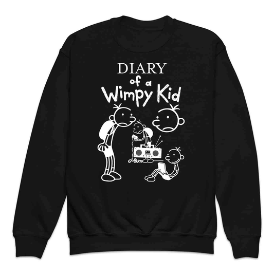 Diary of a Wimpy Kid T-Shirt | World Book Day Kids Jumper | Wimpy Cartoon Kids Hoodie | PRODUCT CODE: FDJFHIEOSNP