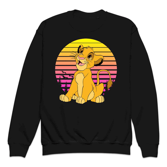 Disney The Lion King Kids T-Shirt | Retro Simba Kids Jumper | Classic Movie Kids Hoodie | PRODUCT CODE: DBJHETCHBLN
