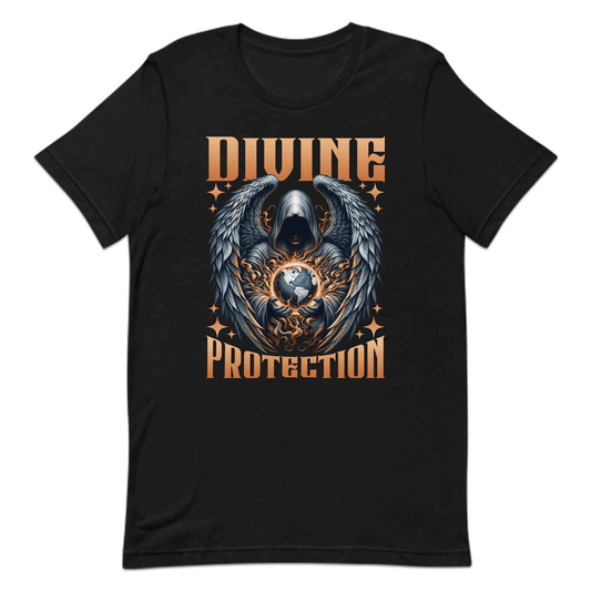 Divine Protection Guardian Angel with Glowing Earth | PRODUCT CODE: DVNPRTCNOGUA