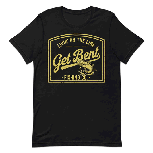 Get Bent Fishing Co. – Retro T-Shirt, Sweatshirt & Hoodie for Anglers | PRODUCT CODE: GTEBDFXSHN