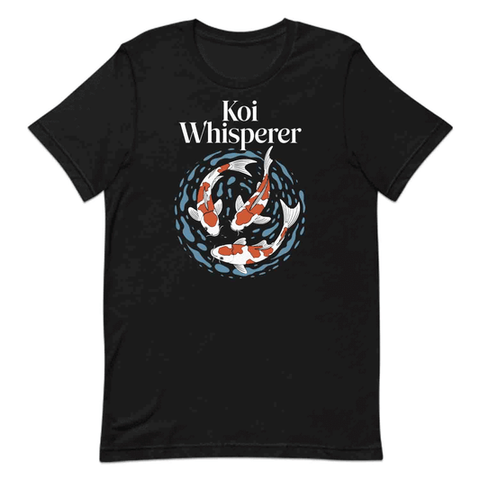 Koi Whisperer – Serene Japanese Koi Fish T-Shirt, Sweatshirt & Hoodie | PRODUCT CODE: KUYSADVBN