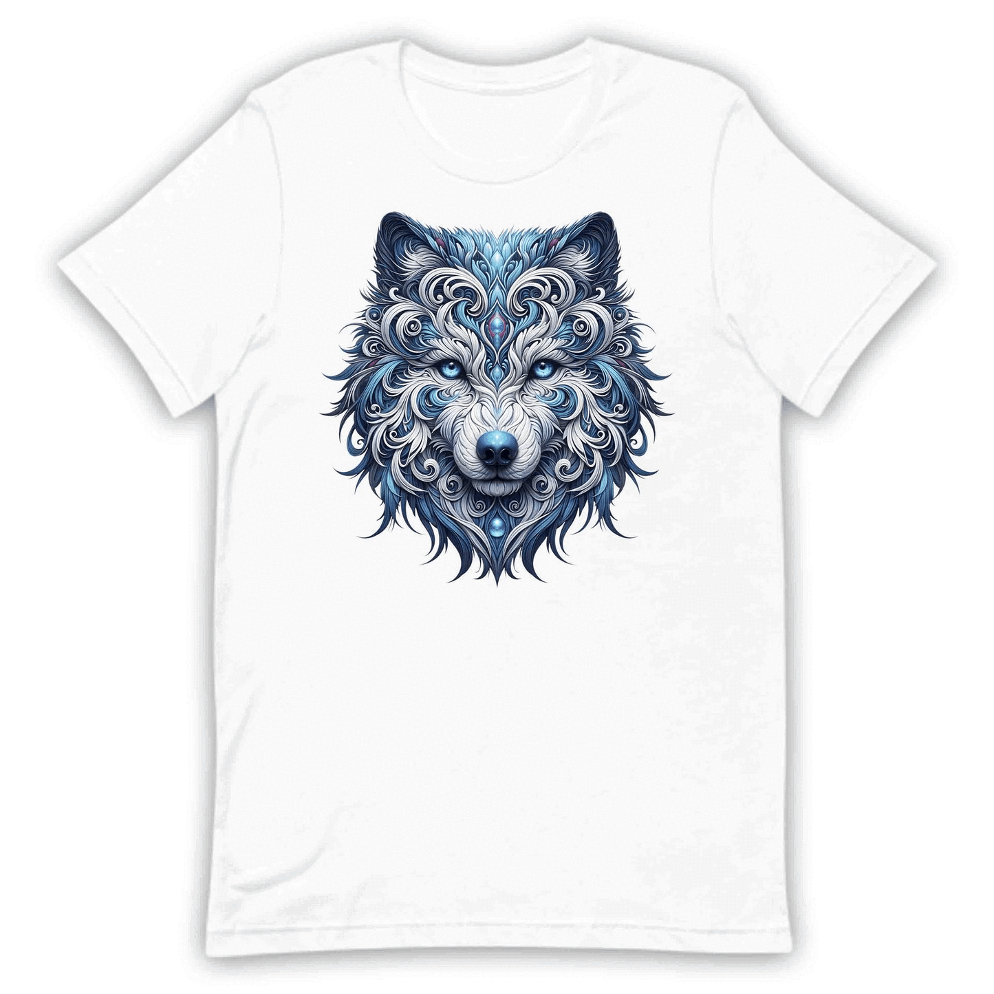 Mystical Wolf Husky Mandala Artistic Tribal Husky Wolfdogs | PRODUCT CODE: MYTSLWOFHKY