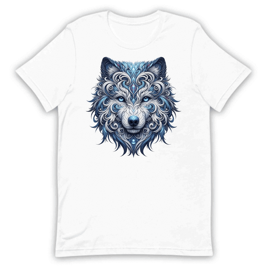 Mystical Wolf Husky Mandala Artistic Tribal Husky Wolfdogs | PRODUCT CODE: MYTSLWOFHKY