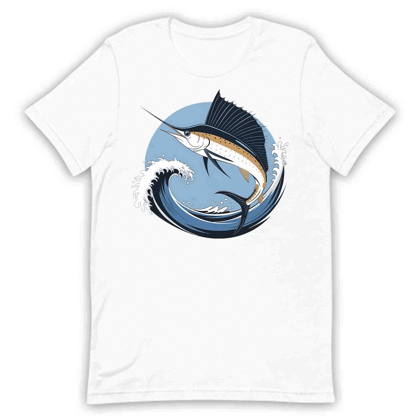 Sailfish Ocean Fishing T-Shirt, Sweatshirt, Hoodie – Vintage Nautical & Deep Sea Angler Vibes | PRODUCT CODE: SLFBVEUPQNV