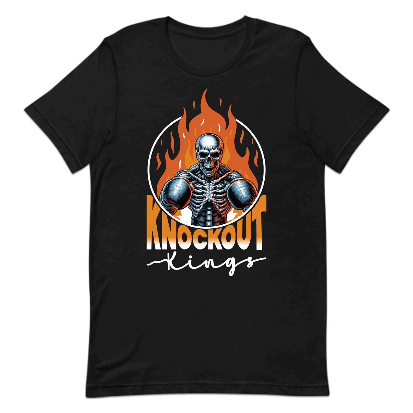 Knockout Kings Skeleton Boxer with Flames Intense Skull Boxing | PRODUCT CODE: KNCUTONGSLOB