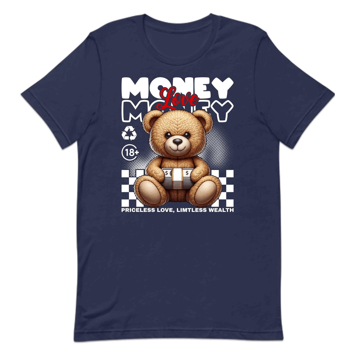 Money Love Teddy Bear with Cash Entrepreneurs and Dreamers | PRODUCT CODE: MNYLVBREYDC