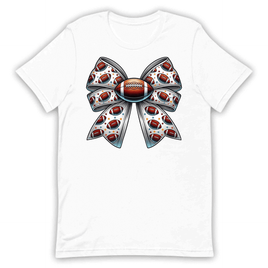 American Football Bow Coquette Game Day Vibes Sports Enthusiasts | PRODUCT CODE: ACNFTWOBCQN