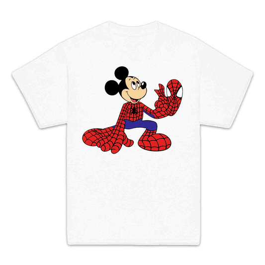 Superhero Mashup Kids T-Shirt | Mickey as Spider-Man Kids Jumper | Disney x Marvel Crossover Hoodie | PRODUCT CODE: SDHBJEPOIWM