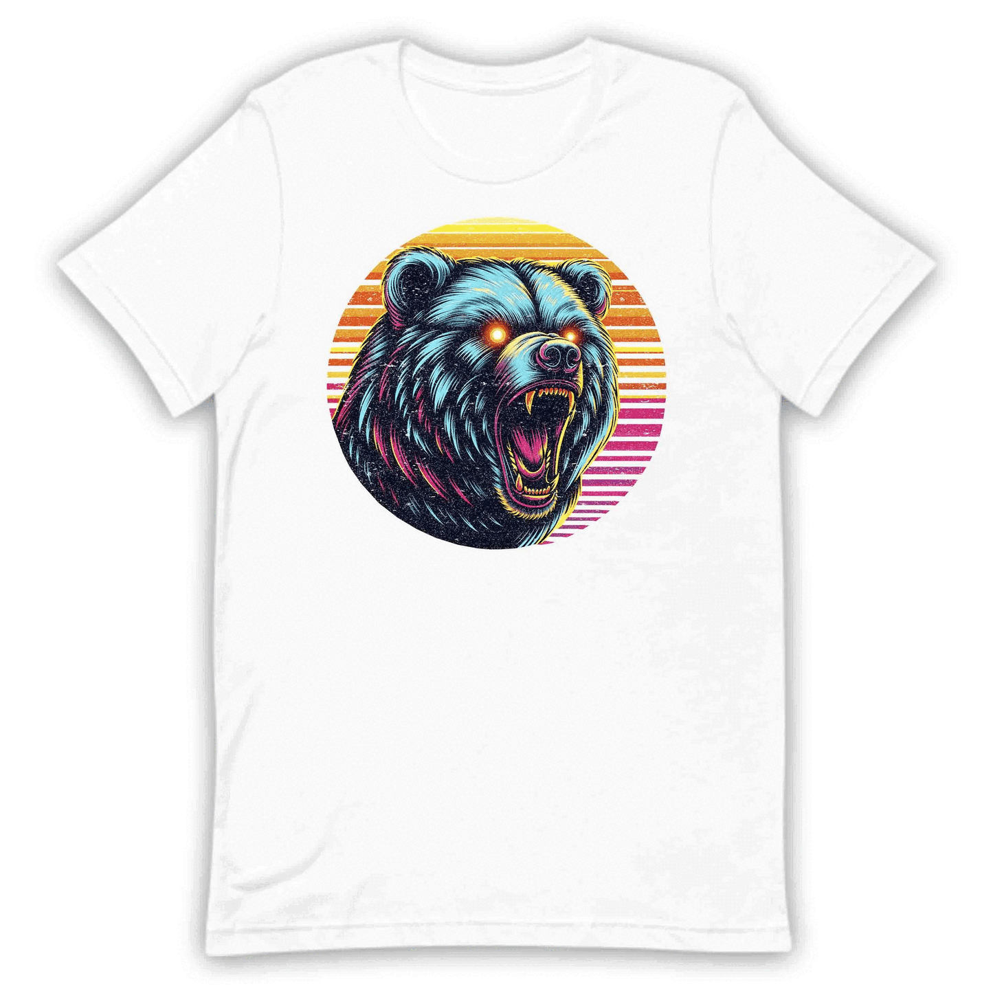 Roaring Bear Wildlife & Adventure Lovers 80s Aesthetic | PRODUCT CODE: RNOBREAWLDFA