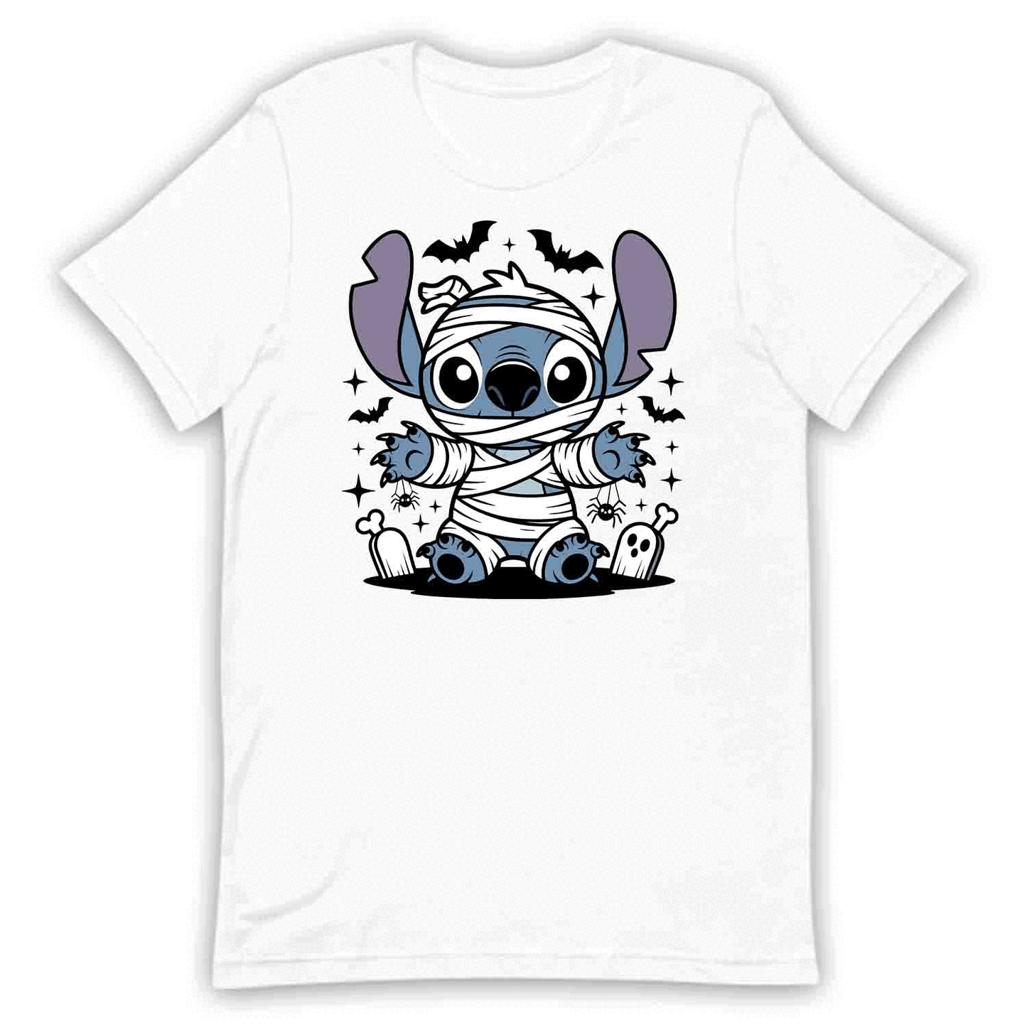 Mummy Stitch Disney Halloween T-Shirt, Ohana Family Sweatshirt, Trick-Or-Treat Hoodie | PRODUCT CODE: MWERYBADS