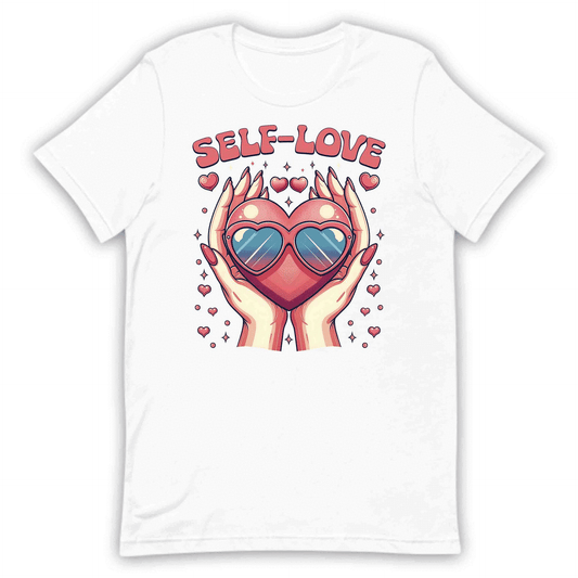 Retro Self-Love Cute Heart Sunglasses Valentine's Day | PRODUCT CODE: RTOSLFVTNELVH