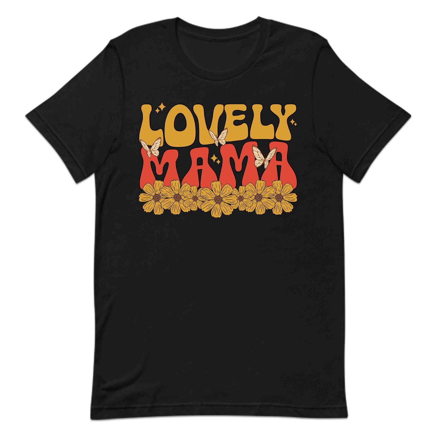 Lovely Mama Retro Floral Vintage Inspired Butterfly Mother's Day | PRODUCT CODE: LVMARTOFLONGP