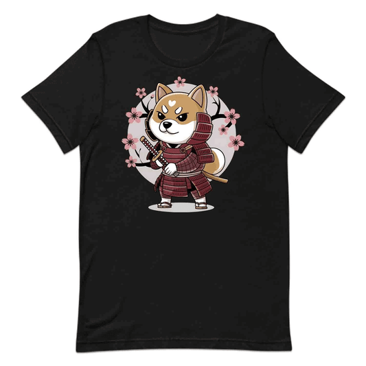 Cute Samurai Corgi T-Shirt, Sweatshirt & Hoodie for Anime Fans | PRODUCT CODE: NCSBAHJWR