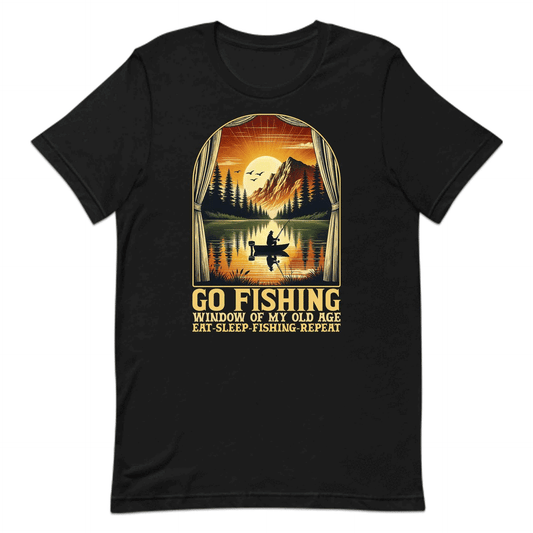 Go Fishing Retro Sunset Eat Sleep Fishing Repeat | PRODUCT CODE: GFSHNRTSNUF