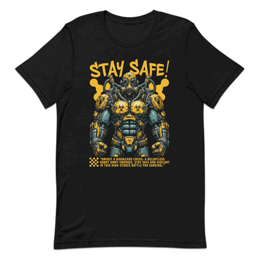 Stay Safe Biohazard Robot Gas Mask  Industrial Robot Army | PRODUCT CODE: STFSBHRZRDBTO