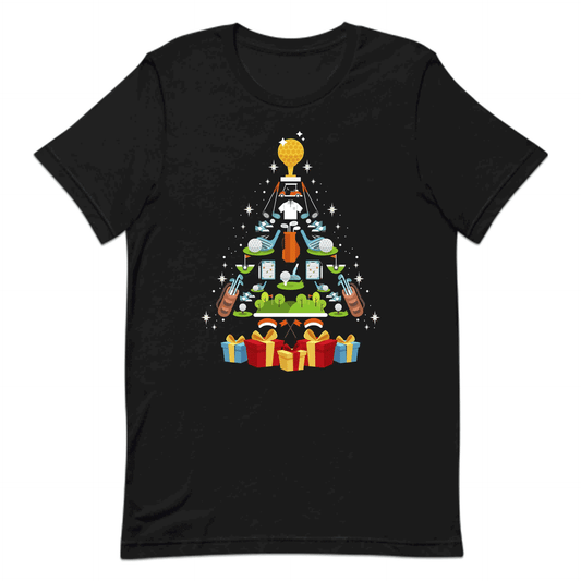 Golf Christmas Tree Festive Xmas Sports Holiday Golfing | PRODUCT CODE: FLGOCHTRXME