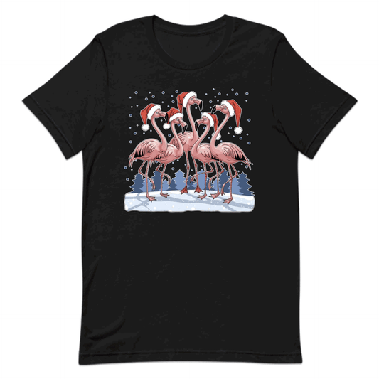 Christmas Flamingos Xmas Festive Winter Flamingos | PRODUCT CODE: CTRFLMNGSHP