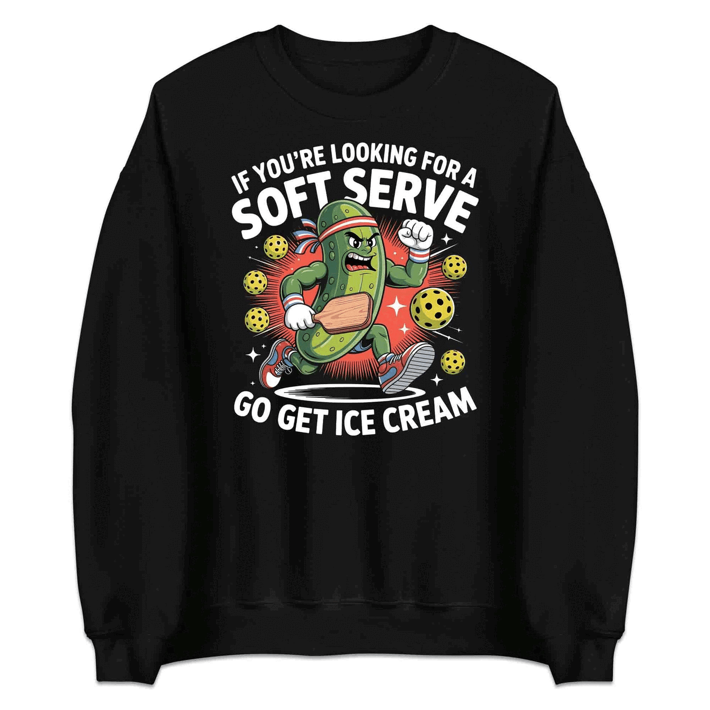 Angry Pickleball T-Shirt, Savage Serve Sweatshirt, Funny Competitive Hoodie | PRODUCT CODE: ADNMBRET
