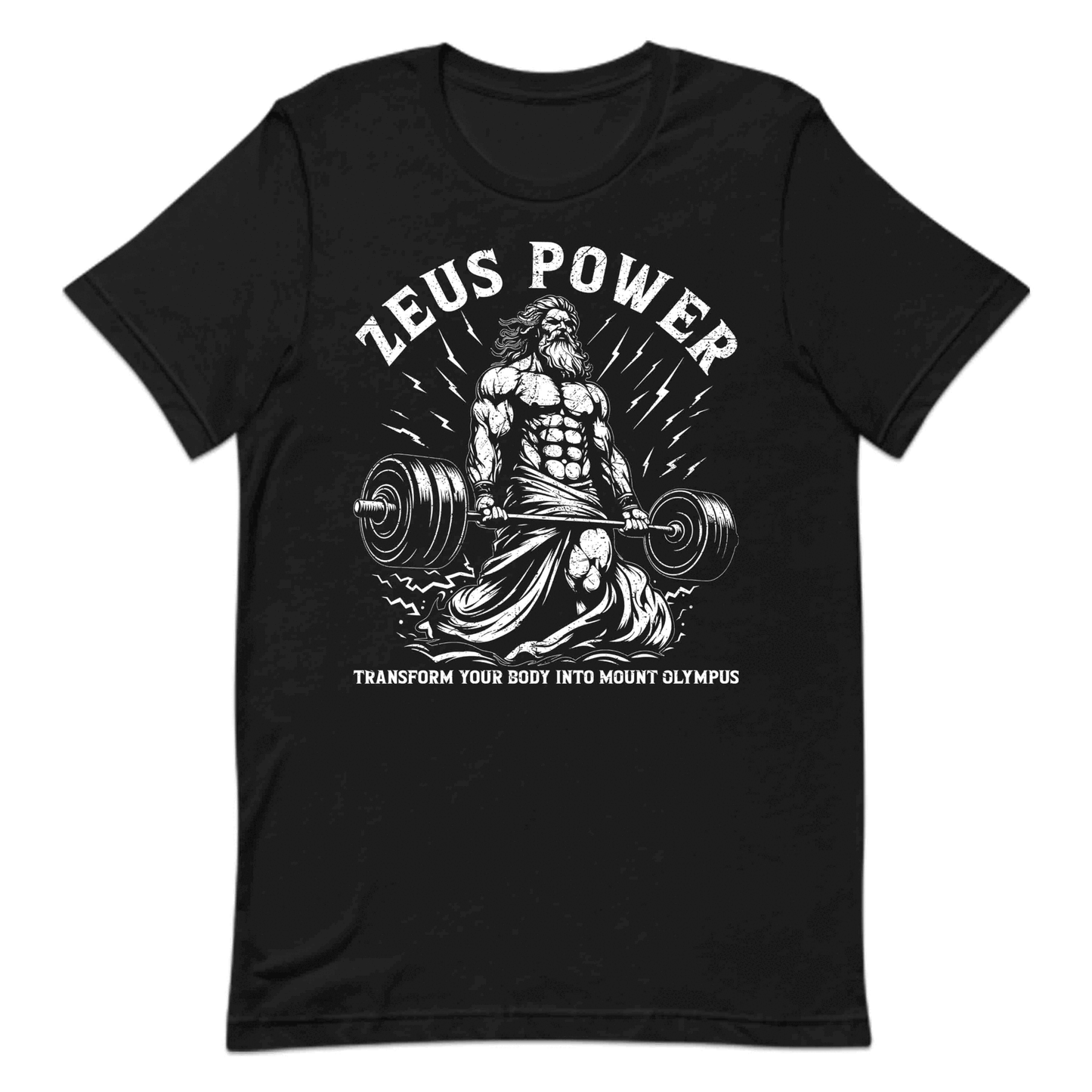 Zeus Power Epic Bodybuilding Greek Gods Gym Warriors Mount Olympus | PRODUCT CODE: ZSUPWREPCBDY