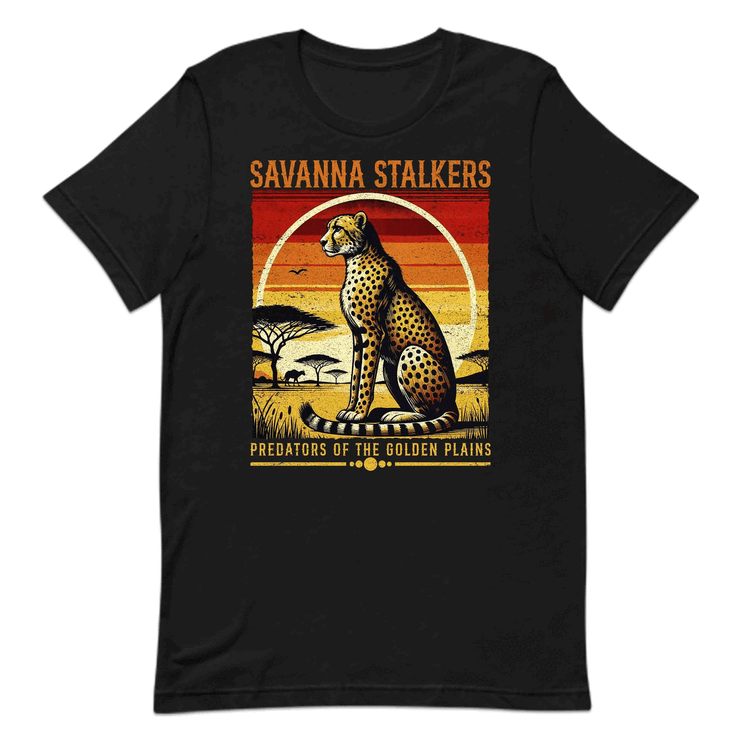 Vintage Cheetah Safari Savanna Stalkers Retro Predators of the Golden Plains | PRODUCT CODE: VTHSVNHESKLT