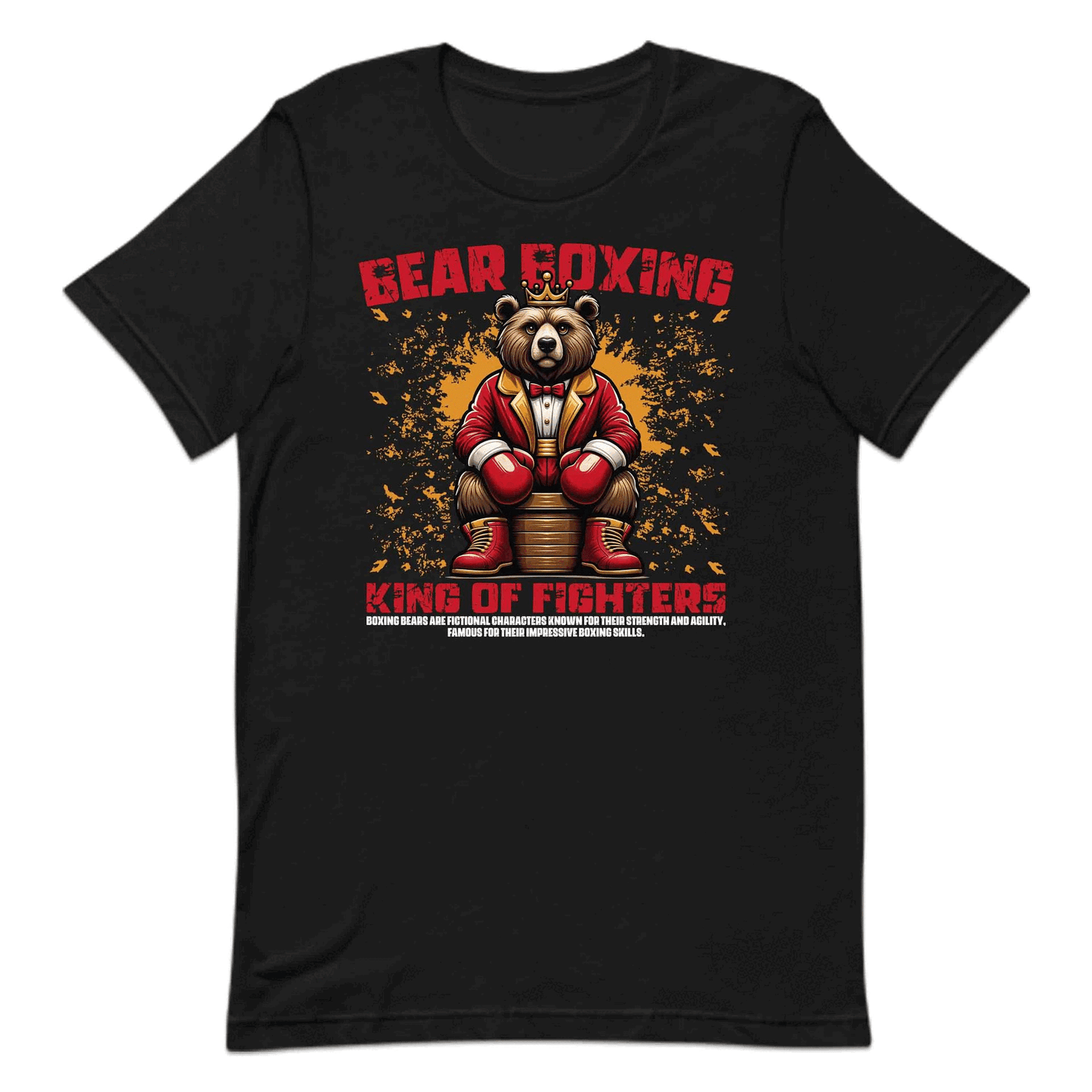 Royal Bear Boxing King of Fighters Champion Boxer | PRODUCT CODE: RYLBREXNGFTEC