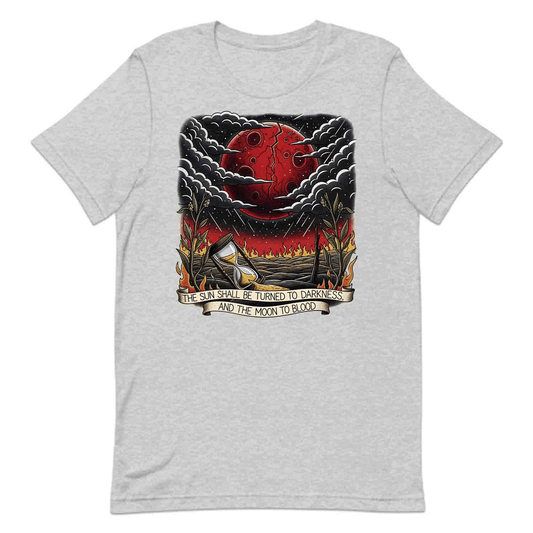 Blood Moon Apocalypse T-Shirt, Hoodie & Sweatshirt | Gothic Horror Metal Aesthetic | PRODUCT CODE: BALDKWERMU