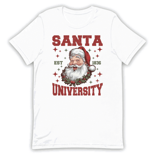 Santa University EST 1836 Vintage Christmas Retro Xmas | PRODUCT CODE: STNAUNVRYGEX