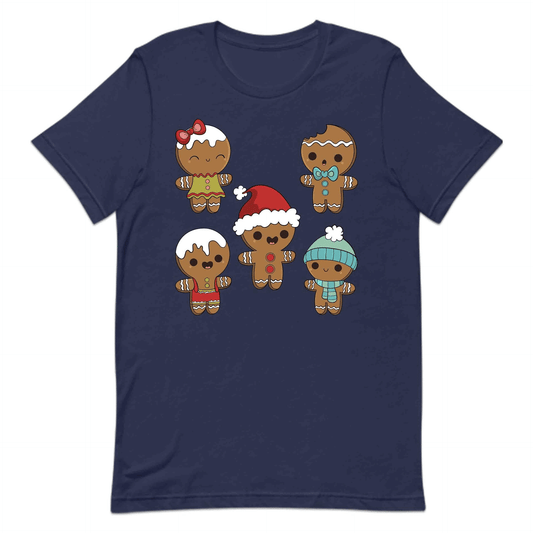 Festive Gingerbread Characters Christmas Cookie Xmas Holiday Baking | PRODUCT CODE: FTVGNRBCHTSK
