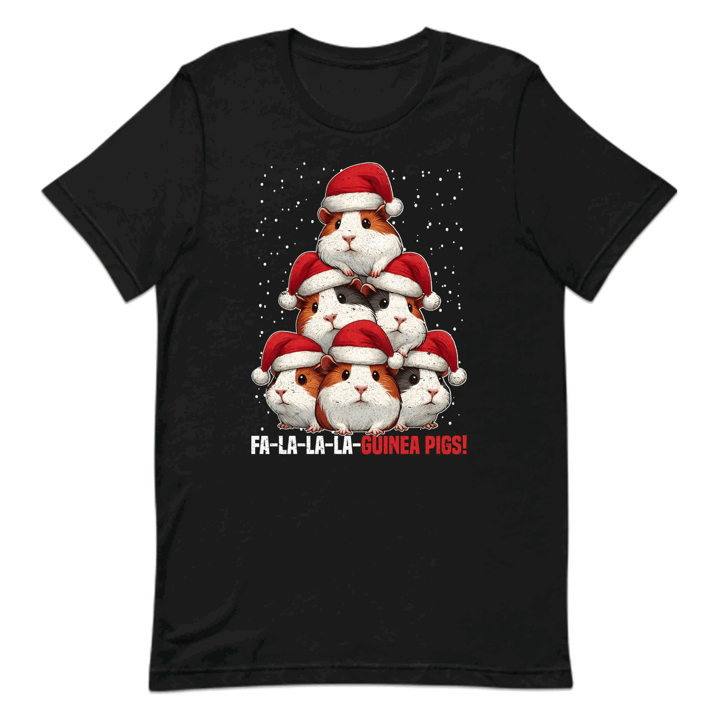 Fa La La La Guinea Pigs Christmas Xmas Guinea Pig Stack | PRODUCT CODE: FLAGNUGPSRDT
