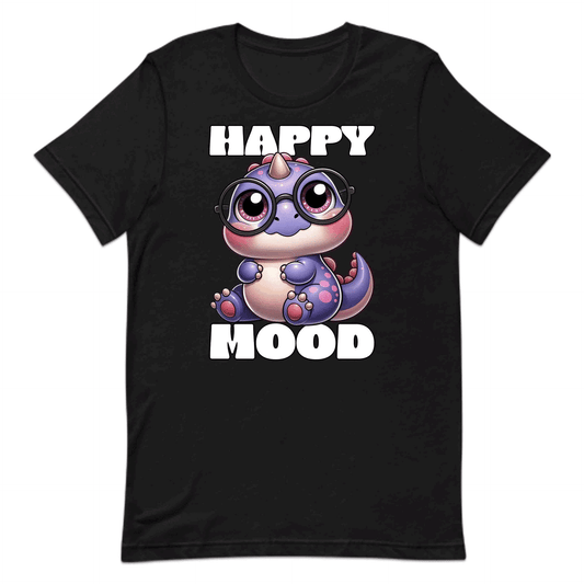 Adorable Kawaii Dino Happy Mood Dinosaur Wearing Glasses | PRODUCT CODE: ADBKWIDNSUR