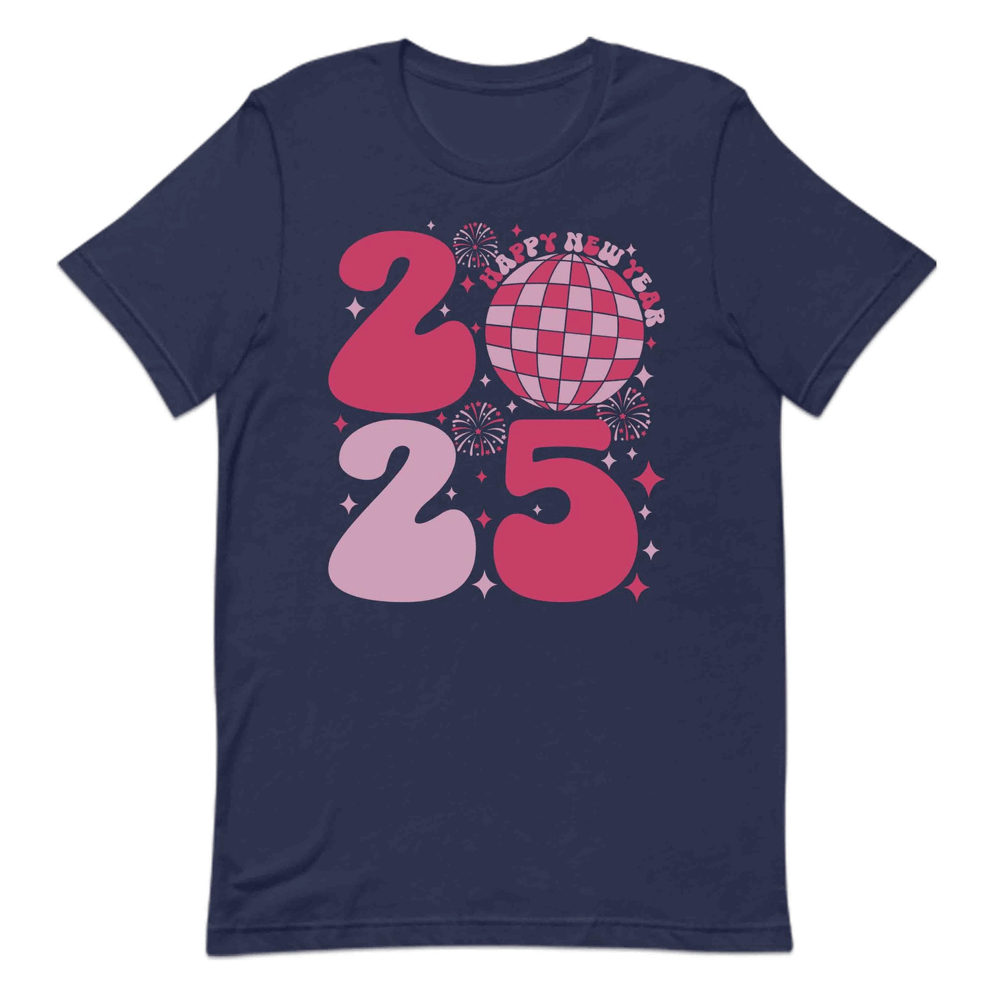 Happy New Year 2025 Retro Disco Themed | PRODUCT CODE: DCSHPNWYRTENY
