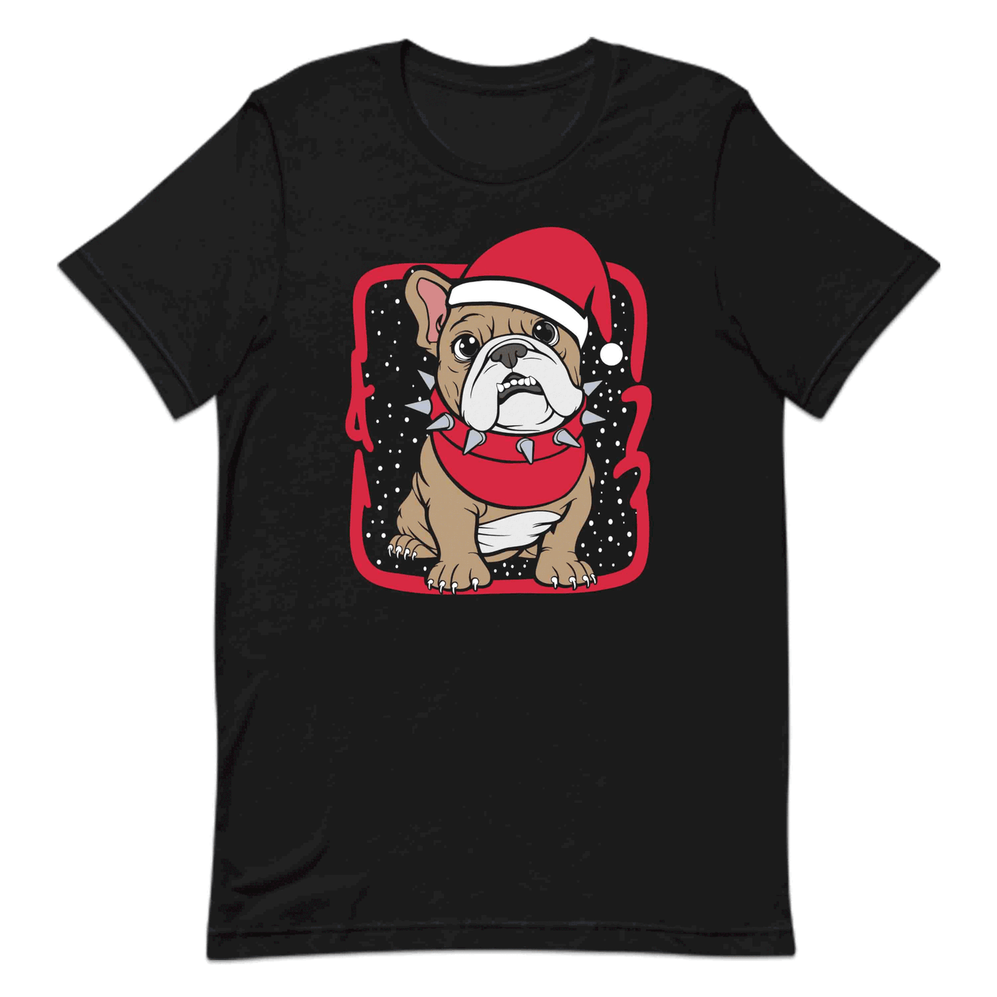 Christmas Bulldog Festive Xmas Dog | PRODUCT CODE: CHTBLGDOFVCXM