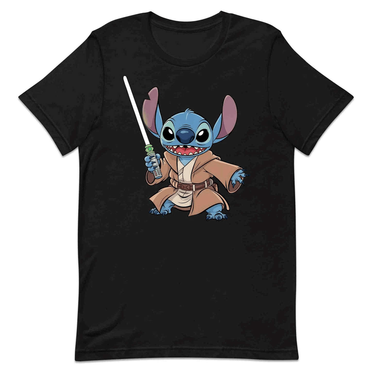 Jedi Stitch T-Shirt | Star Wars x Lilo & Stitch Jumper | Sci-Fi Disney Galactic Mashup Hoodie | PRODUCT CODE: JDUEOASTCHWA