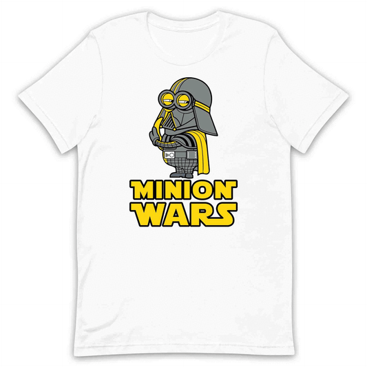 Funny Darth Vader Minion T-Shirt, Hoodie & Jumper – Star Wars x Minions Crossover Gift | PRODUCT CODE: MQWENMS
