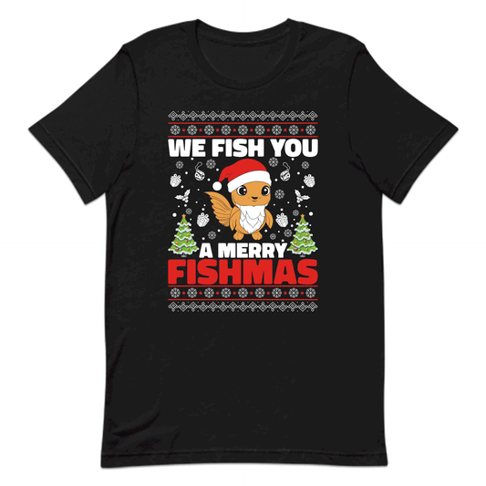 We Fish You A Merry Fishmas Xmas Fish Funny Christmas Fishing | PRODUCT CODE: WFSHMYHLDAN