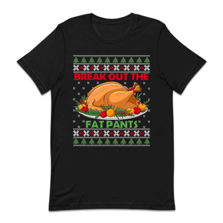 Breakout the Fatpants Christmas Chicken Dinner Xmas | PRODUCT CODE: BKRFTPNSCHKN