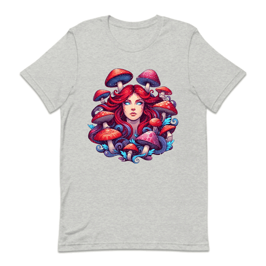 Psychedelic Mystical Woman Mushrooms Shroom Lover | PRODUCT CODE: PSYDLCMYWS