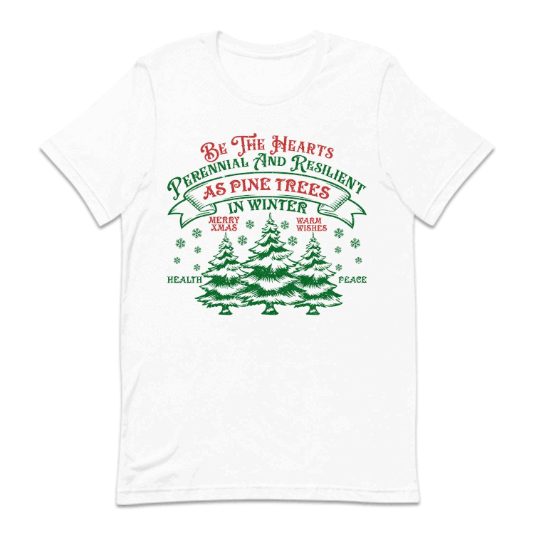 Christmas Pine Trees Inspirational Xmas Quote | PRODUCT CODE: BTHRPEWNRC