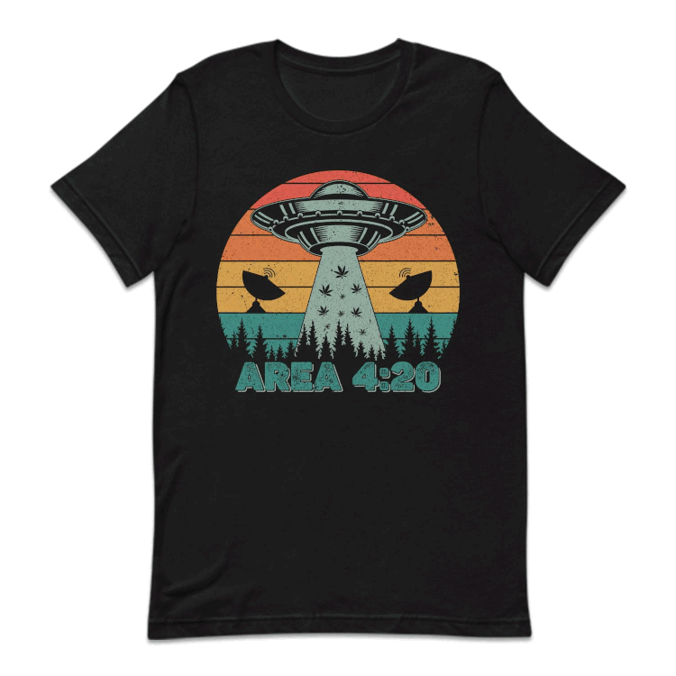 Area 420 Retro Hemp Cannabis Marijuana | PRODUCT CODE: ARCGRDOZR