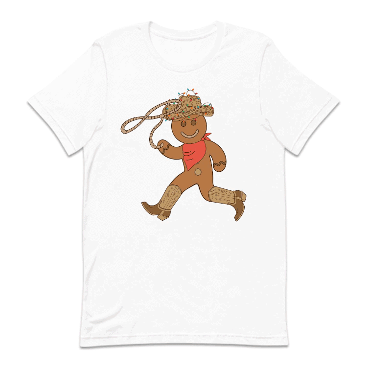 Cowboy Gingerbread Western Christmas Rustic Xmas | PRODUCT CODE: BYWCGNREADC