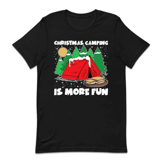 Christmas Camping Is More Fun Winter Holiday Adventure Xmas Camper | PRODUCT CODE: CRTMPNGSMRN