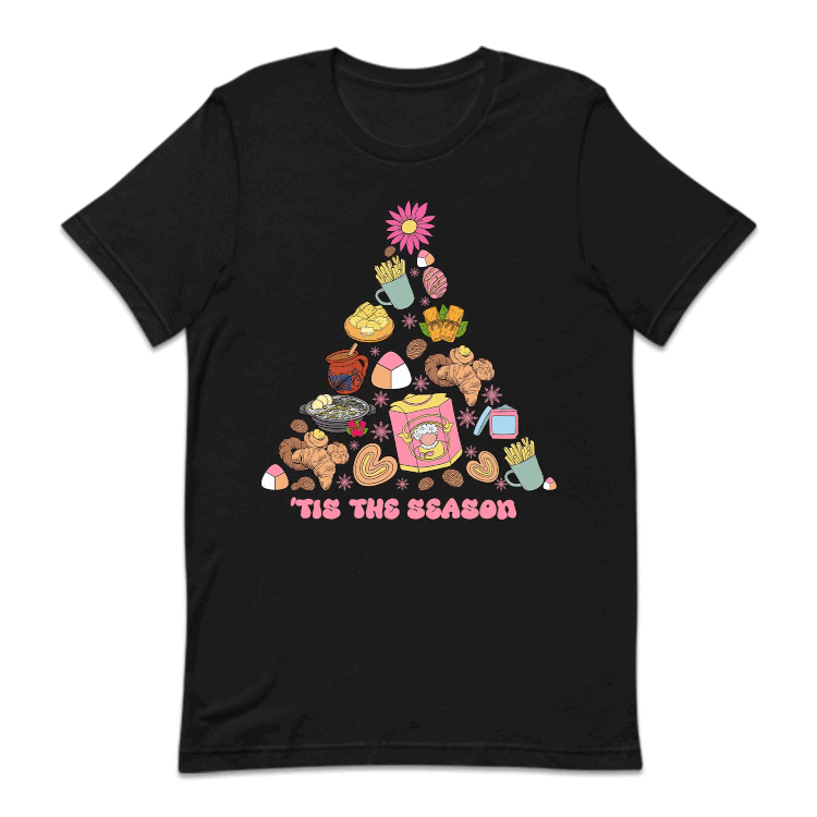 Tis The Season Mexican Christmas Festive Foods Xmas Tree | PRODUCT CODE: FSTVDOCHMSA