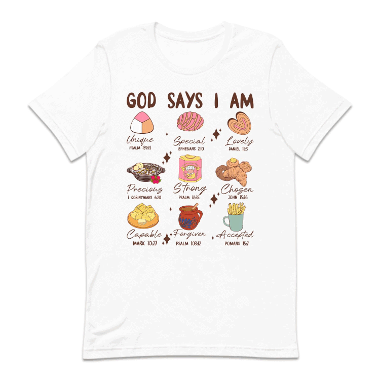 God Says I Am, Mexican Christmas Christian Bible Verse Latino Xmas | PRODUCT CODE: GDSYMACHRBL