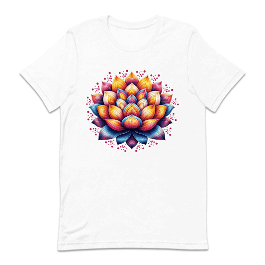 Psychedelic Colorful Lotus Flower | PRODUCT CODE: PSYDLTUSFLO