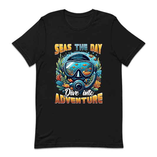 Seas the Day Dive Into Adventure Scuba Diving | PRODUCT CODE: SASDYINAVT