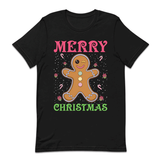Merry Christmas Gingerbread Xmas Cookie | PRODUCT CODE: MRYCHTGNRB