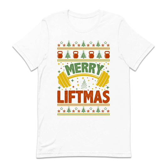 Merry Liftmas Christmas Gym Xmas Fitness Workout Enthusiast | PRODUCT CODE: LFTMSRYGCWE