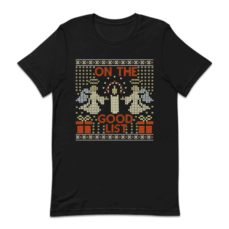 On The Good List Angel Holding Candle Ugly Christmas | PRODUCT CODE: OTHDGOSTLAC