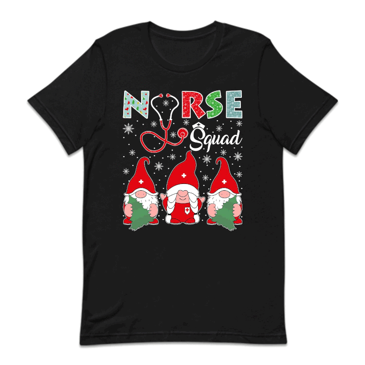 Nurse Squad Christmas Gnome Festive Medical Xmas Gnome Nurse | PRODUCT CODE: NSRUWDQGNCH