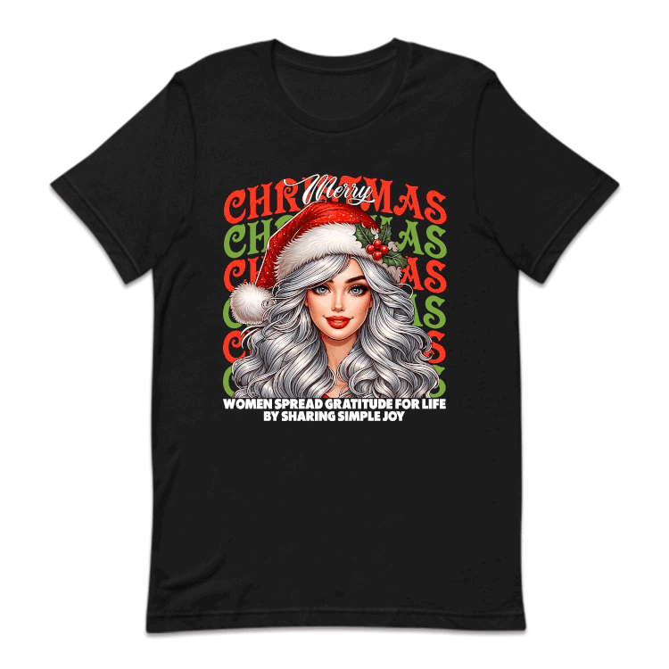 Women's Christmas Spread Gratitude and Joy Xmas Festive | PRODUCT CODE: WMNCHRTAGUD